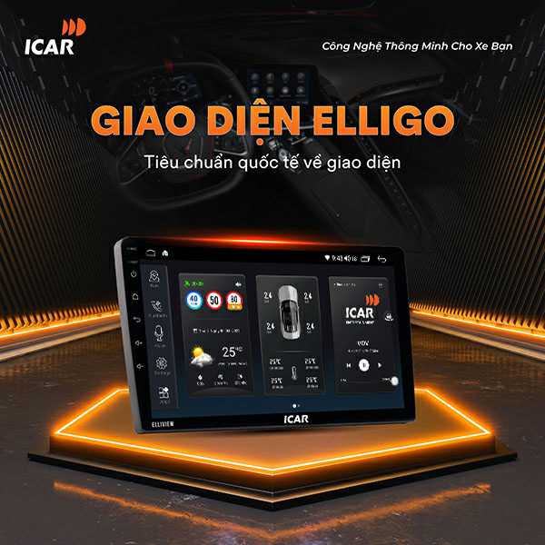MÀN HÌNH ANDROID ICAR ELLIVIEW UE LITE